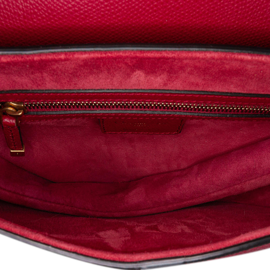 Dior Grained Calfskin Saddle Bag