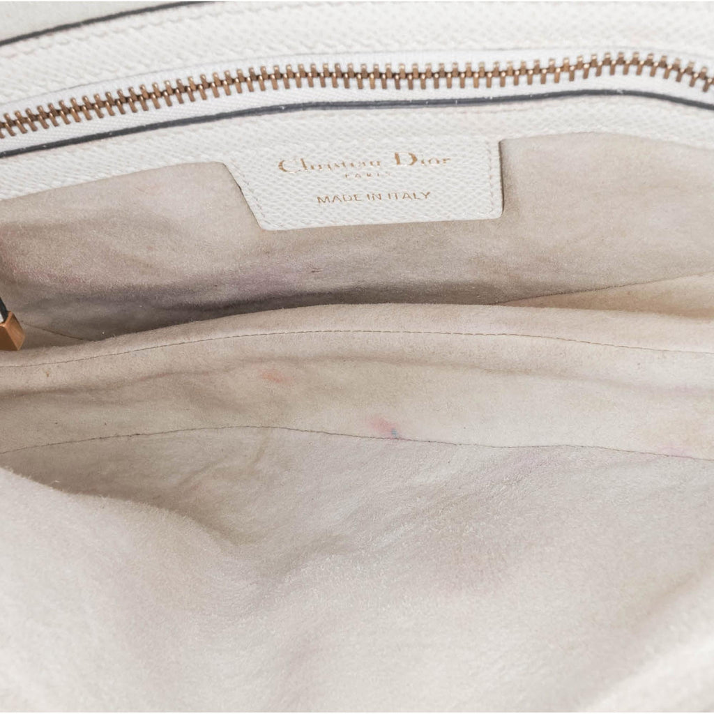 Dior Grained Calfskin Saddle Bag