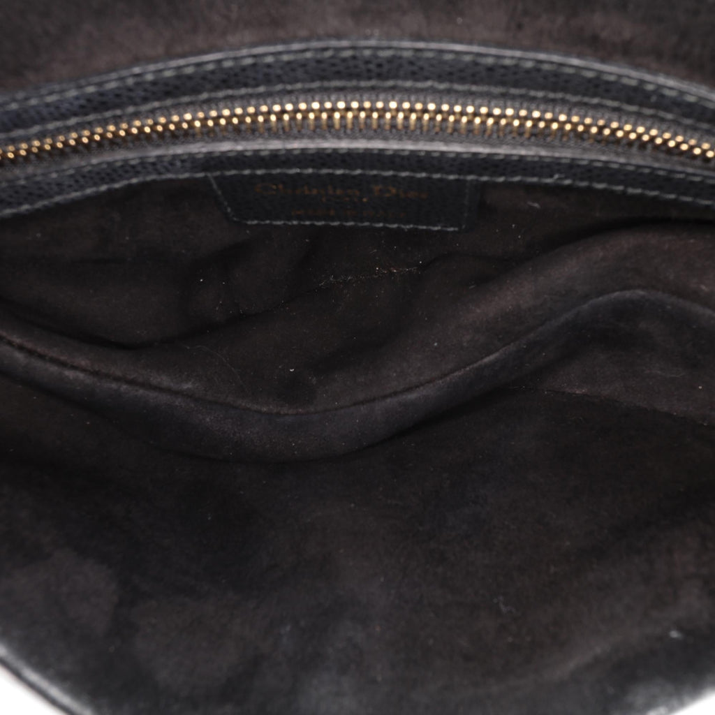 Dior Grained Calfskin Saddle Bag
