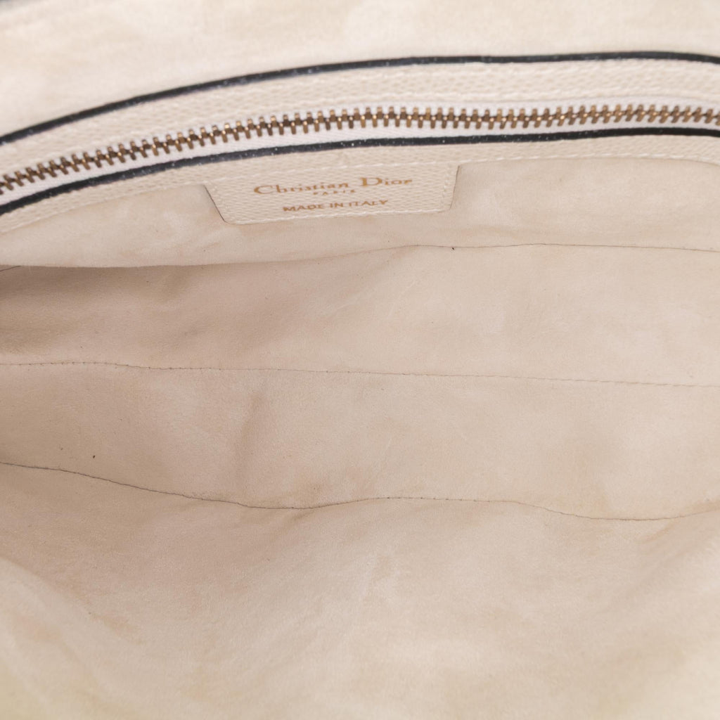 Dior Grained Calfskin Saddle Bag