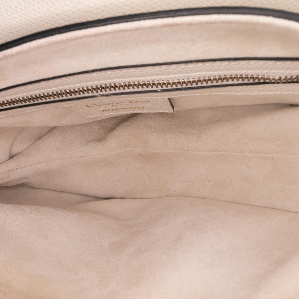 Dior Grained Calfskin Saddle Bag
