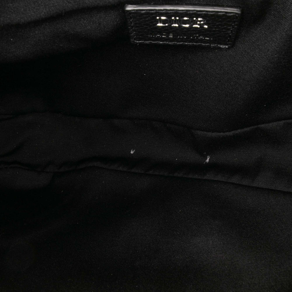 Dior Grained Calfskin Saddle Bag