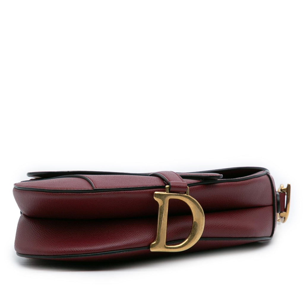 Dior Grained Calfskin Saddle Bag