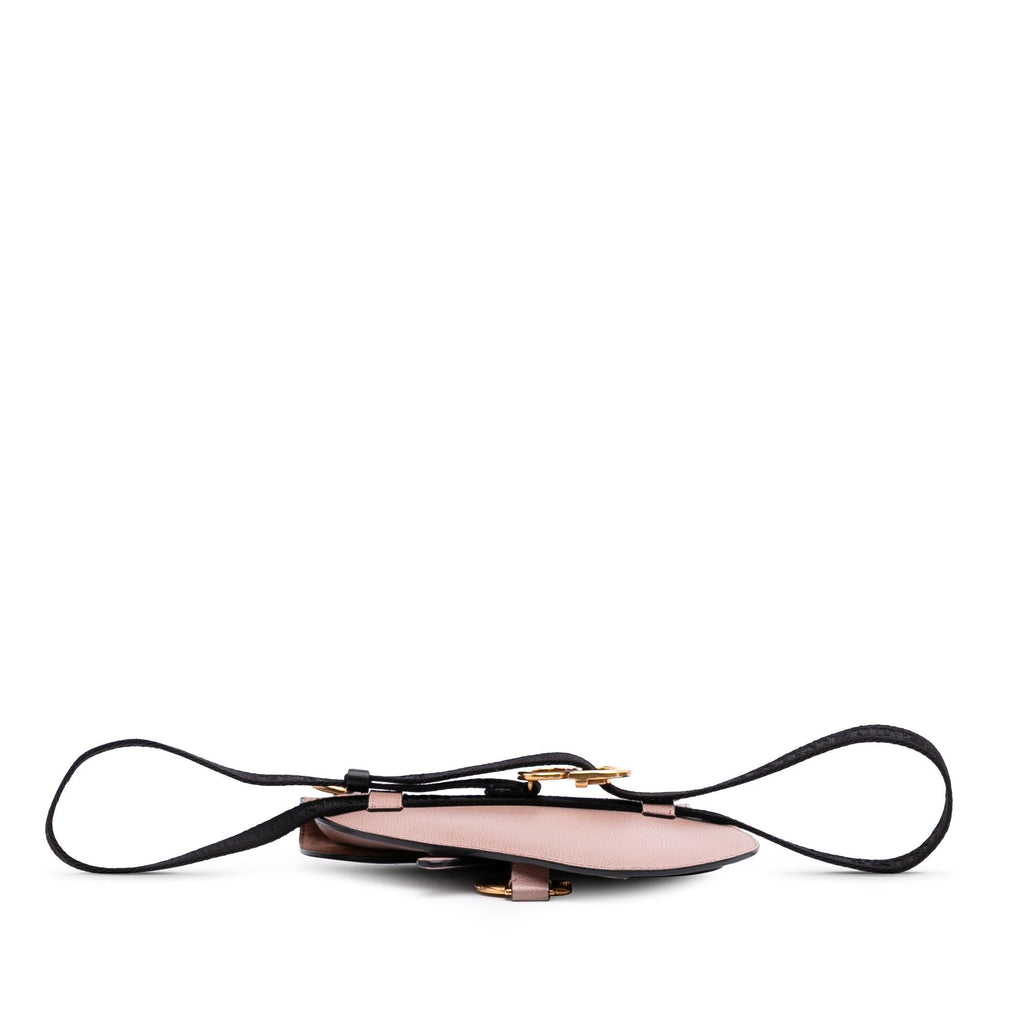 Dior Grained Calfskin Saddle Belt Bag