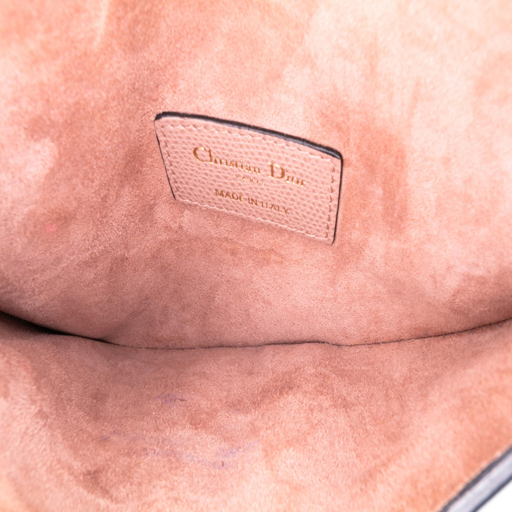Dior Grained Calfskin Saddle Belt Bag