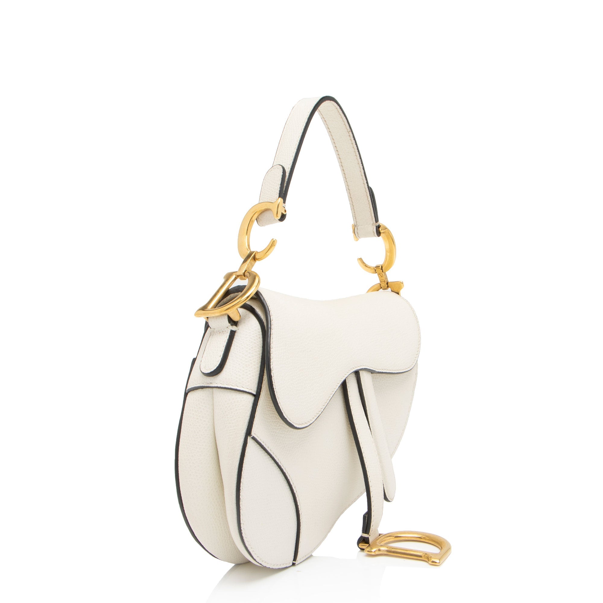 Dior Grained Calfskin Saddle Mini Bag