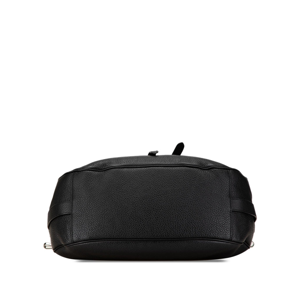 Dior Grained Calfskin Saddle Soft Bag (SHG-suCEOy)