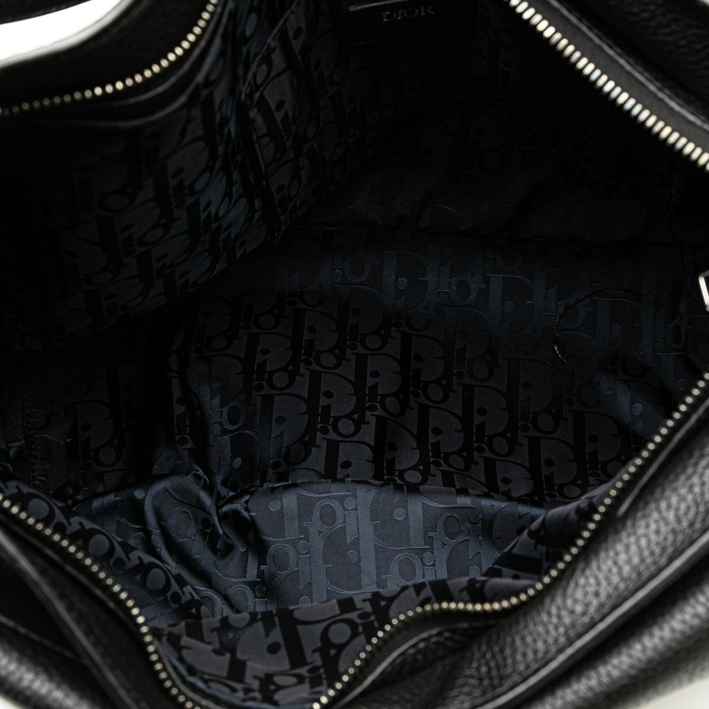 Dior Grained Calfskin Saddle Soft Bag (SHG-suCEOy)