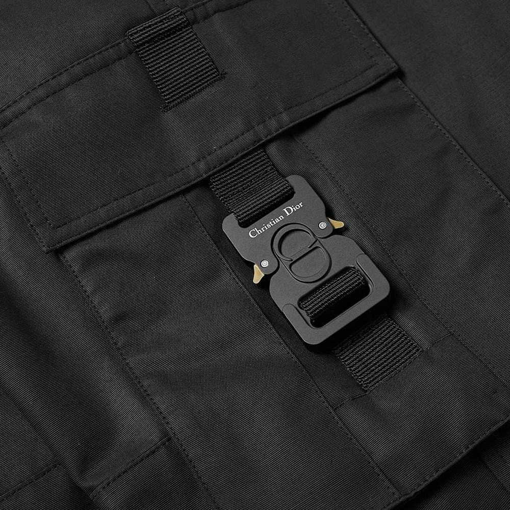 DIOR HOMME BUCKLE 1 POCKET TECH CARGO PANTS