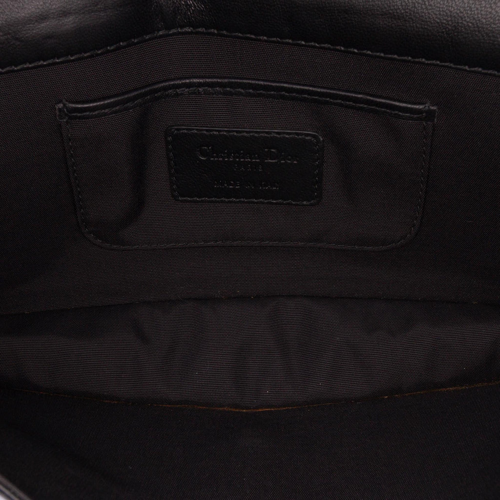 Dior Lambskin Cannage Lady Dior Convertible Clutch