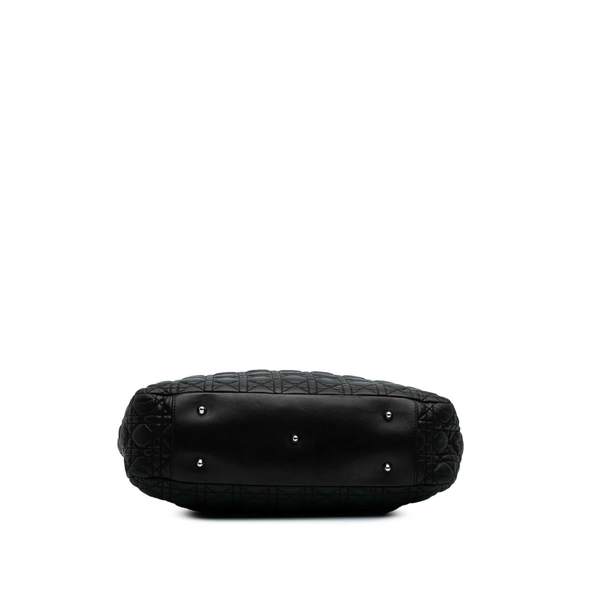 Dior Lambskin Cannage Lady Dior Soft Shopping Tote