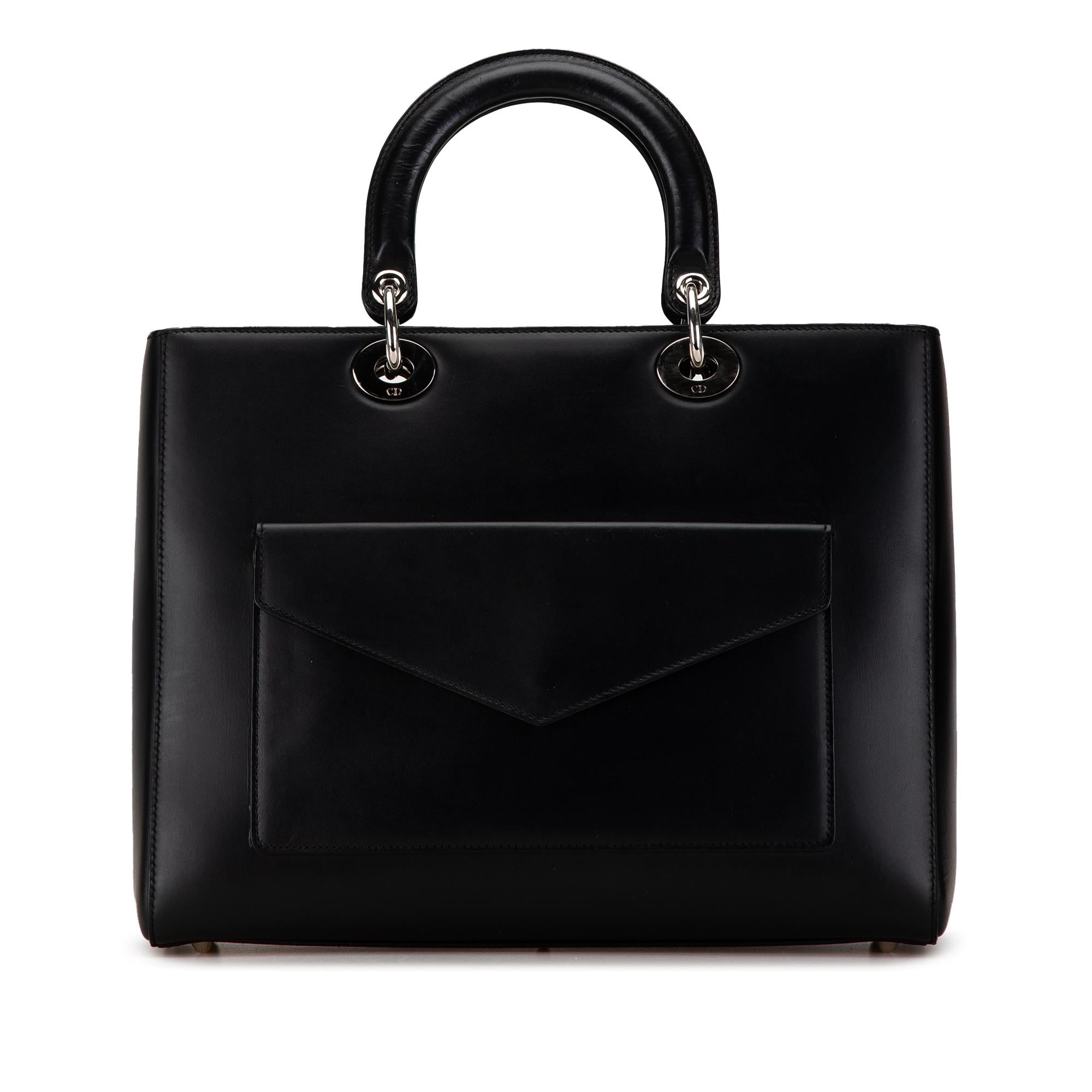 Dior Large Calfskin Lady Dior Pocket Tote (SHG-9lPkpK)
