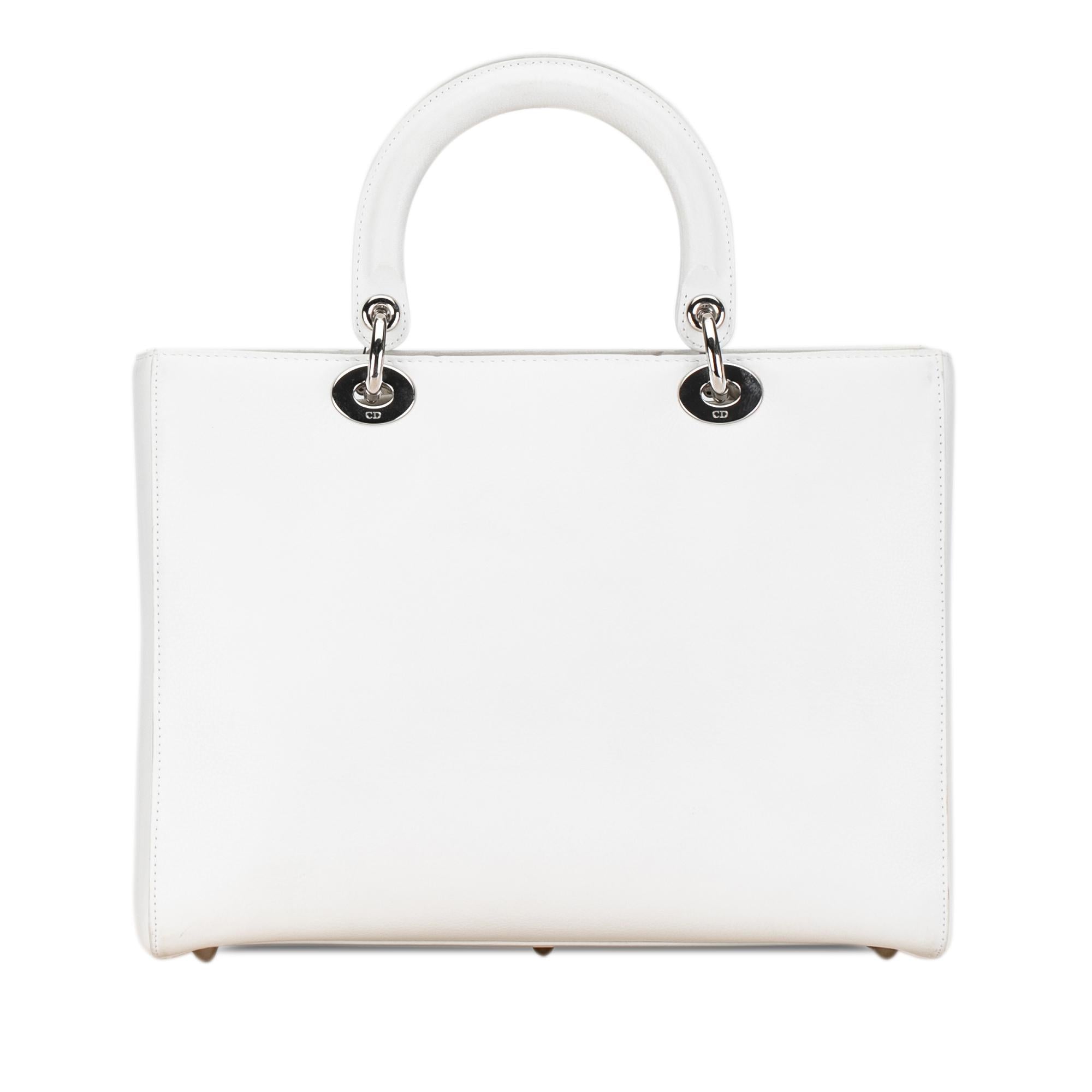 Dior Large Calfskin Lady Dior (SHG-Q3rxG4)