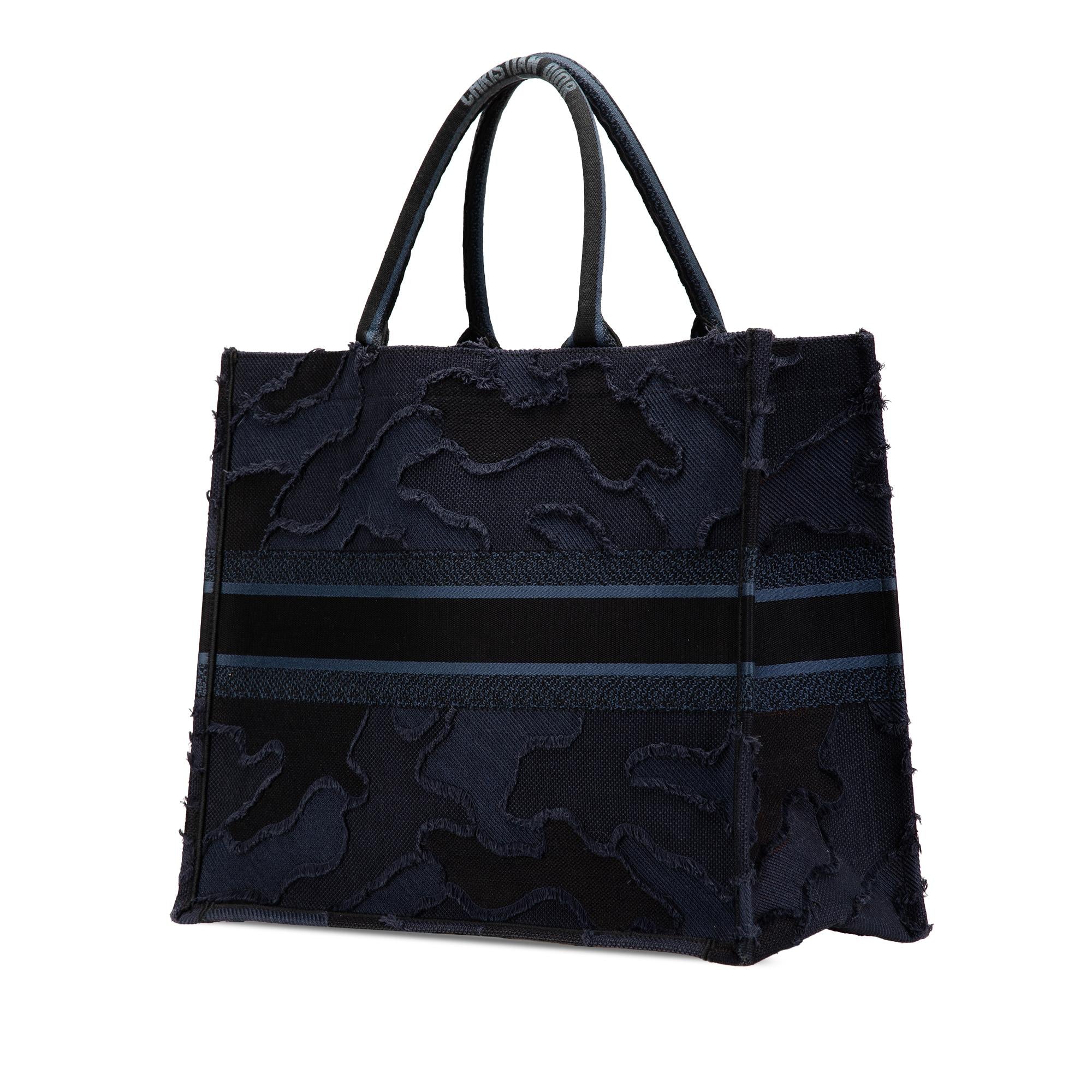 Dior Large Camouflage Book Tote