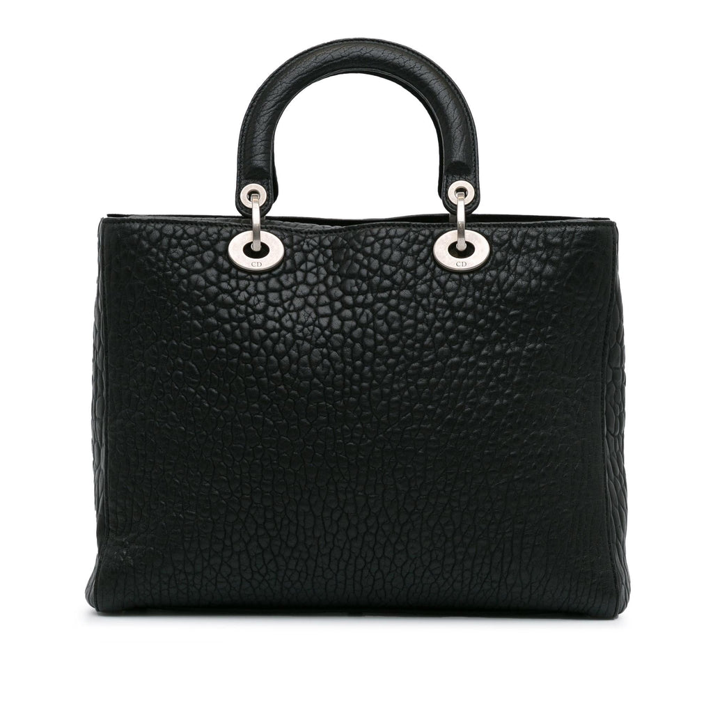 Dior Large Canyon Grained Lambskin Lady Dior (SHG-Obzds1)