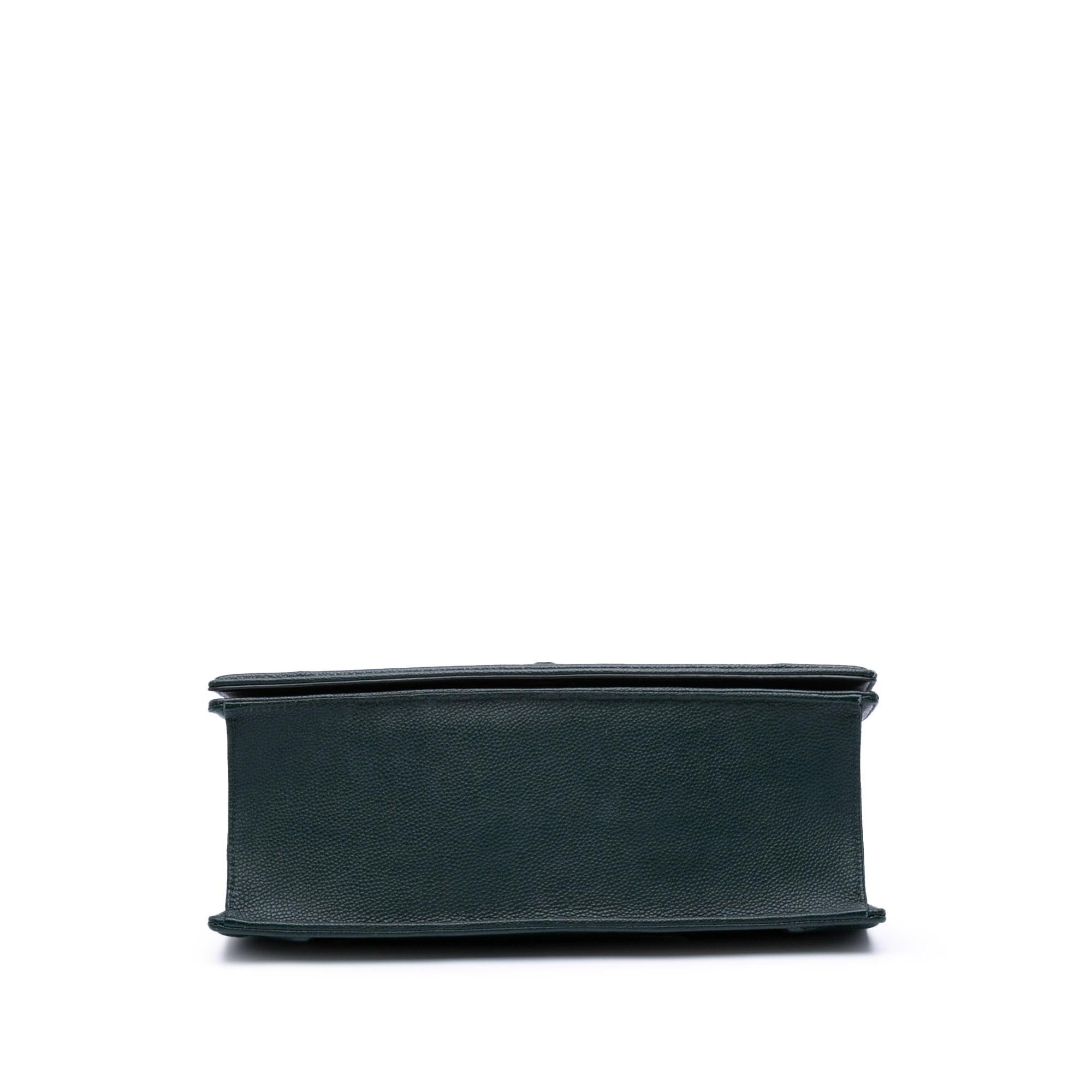 Dior Large Grained Calfskin Diorama Flap
