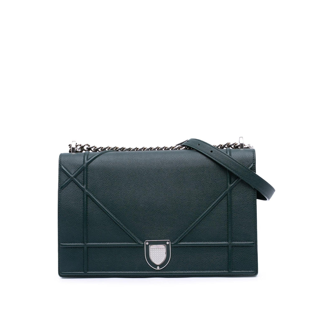 Dior Large Grained Calfskin Diorama Flap