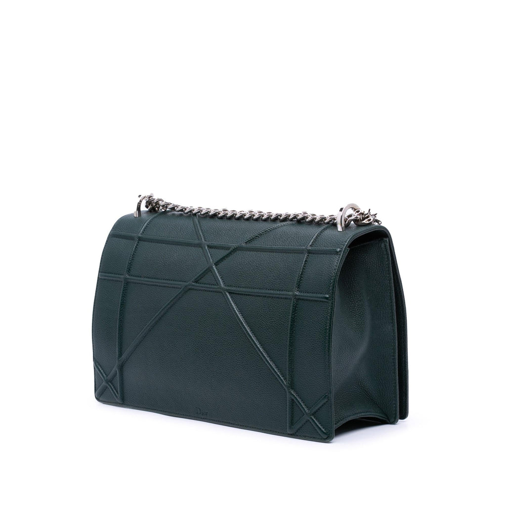 Dior Large Grained Calfskin Diorama Flap