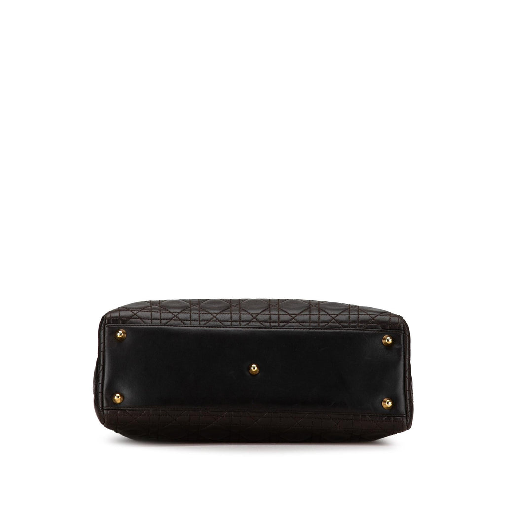 Dior Large Lambskin Cannage Lady Dior (SHG-cx7OVd)