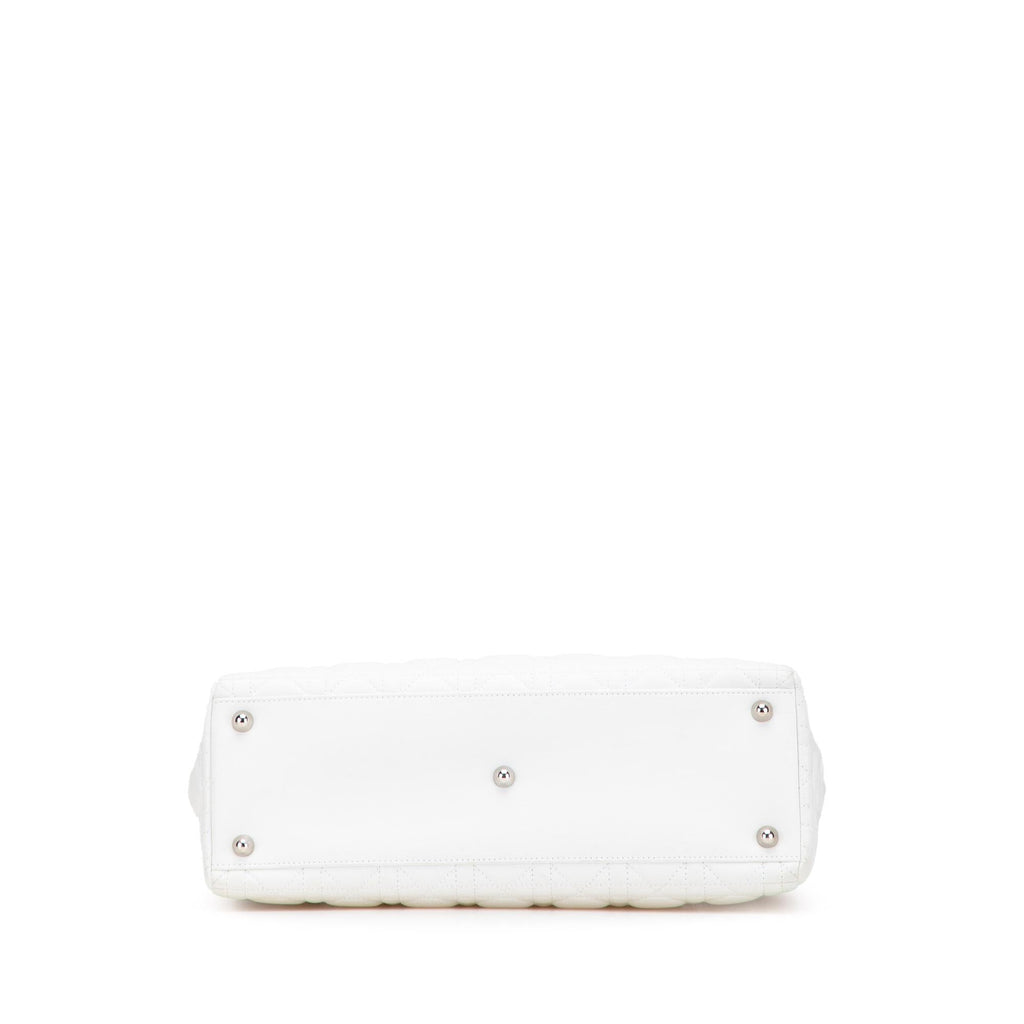 Dior Large Lambskin Cannage Lady Dior