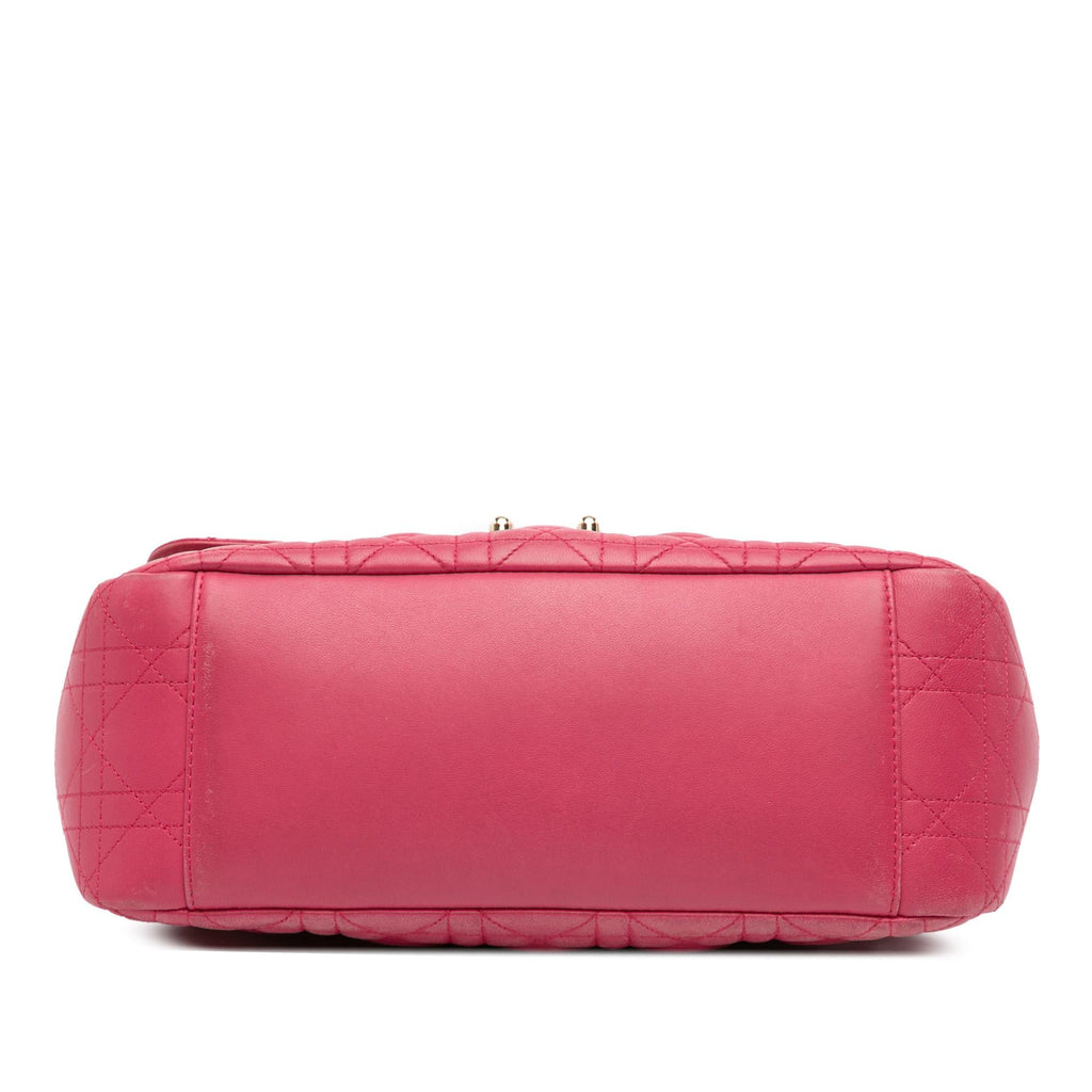 Dior Large Lambskin Cannage Miss Dior Flap