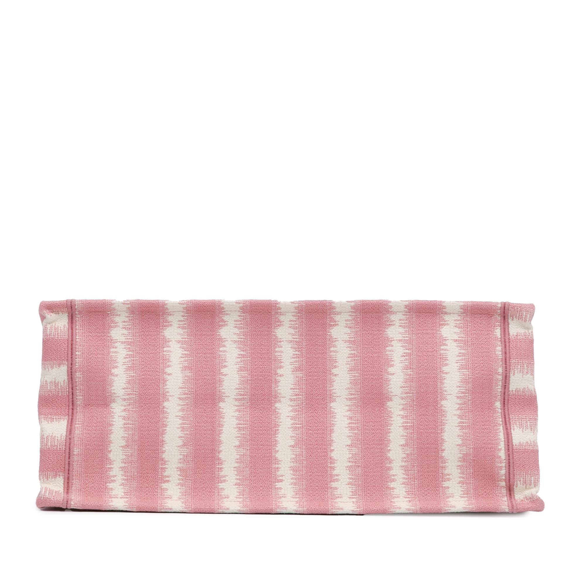 Dior Large Striped Book Tote