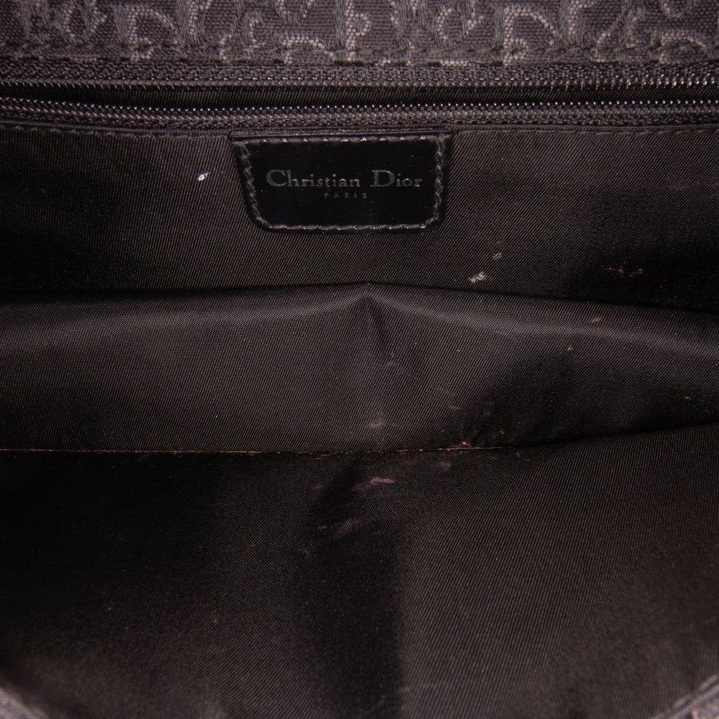 Dior Leather D'Trick Brogue Spectator Bag