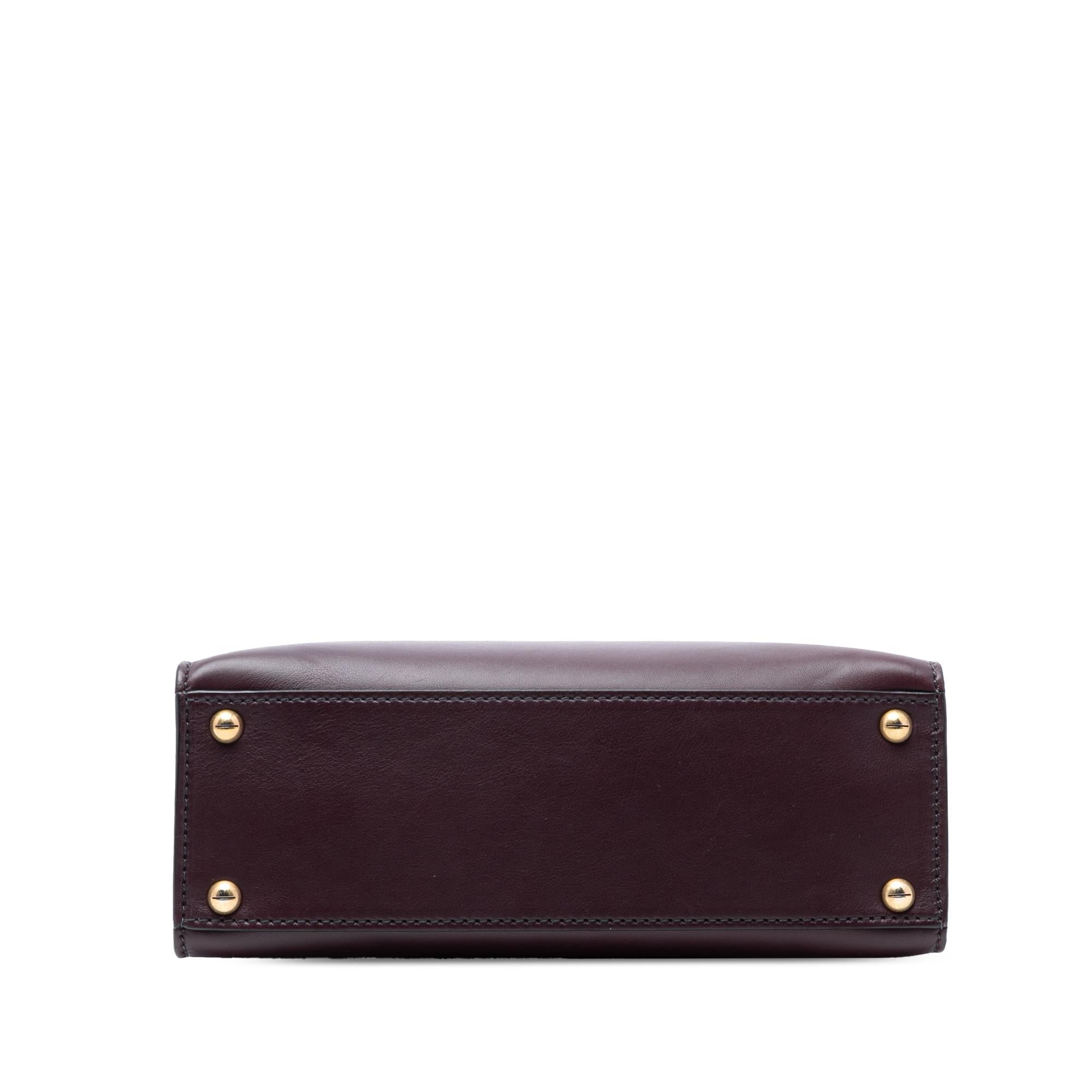 Dior Leather DiorAddict Top Handle Bag