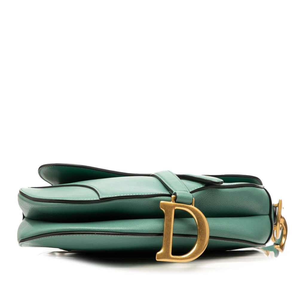 Dior Leather Saddle Bag