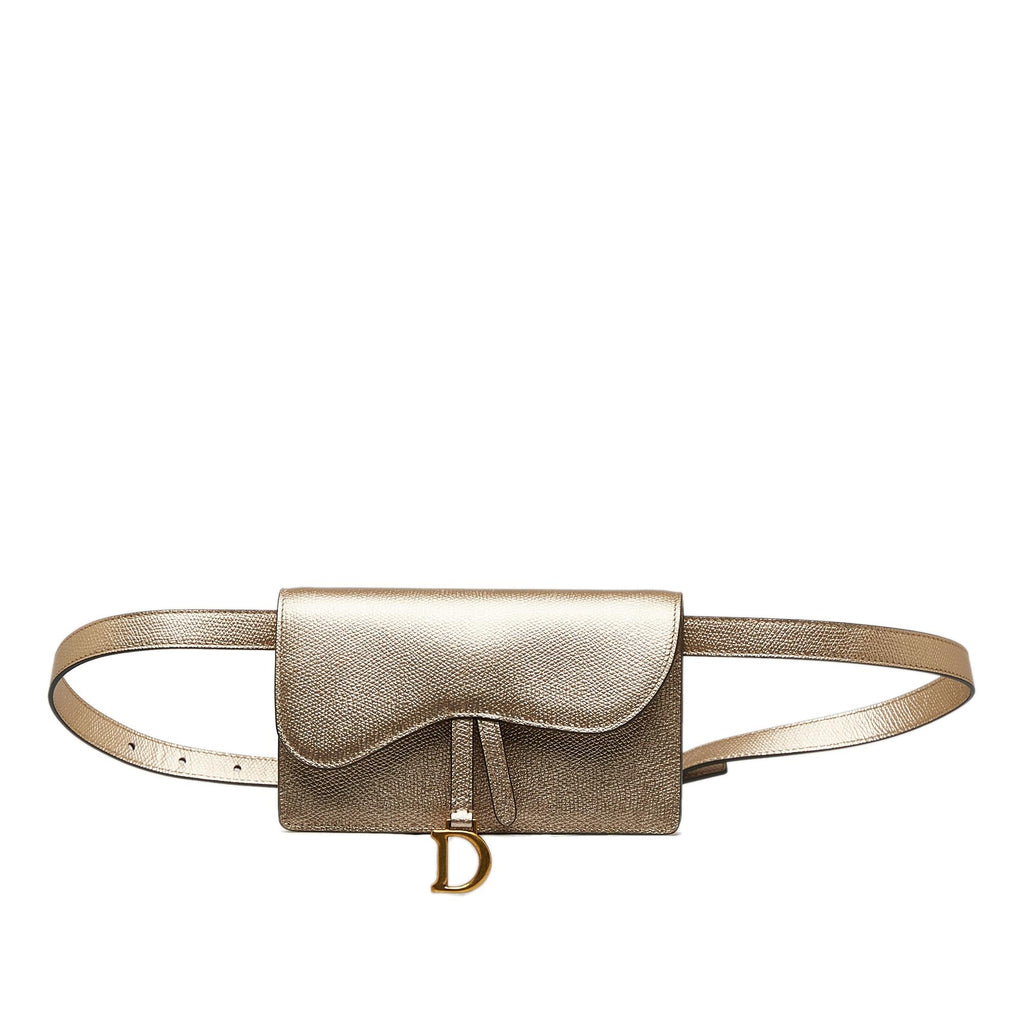 Dior Leather Saddle Belt Bag