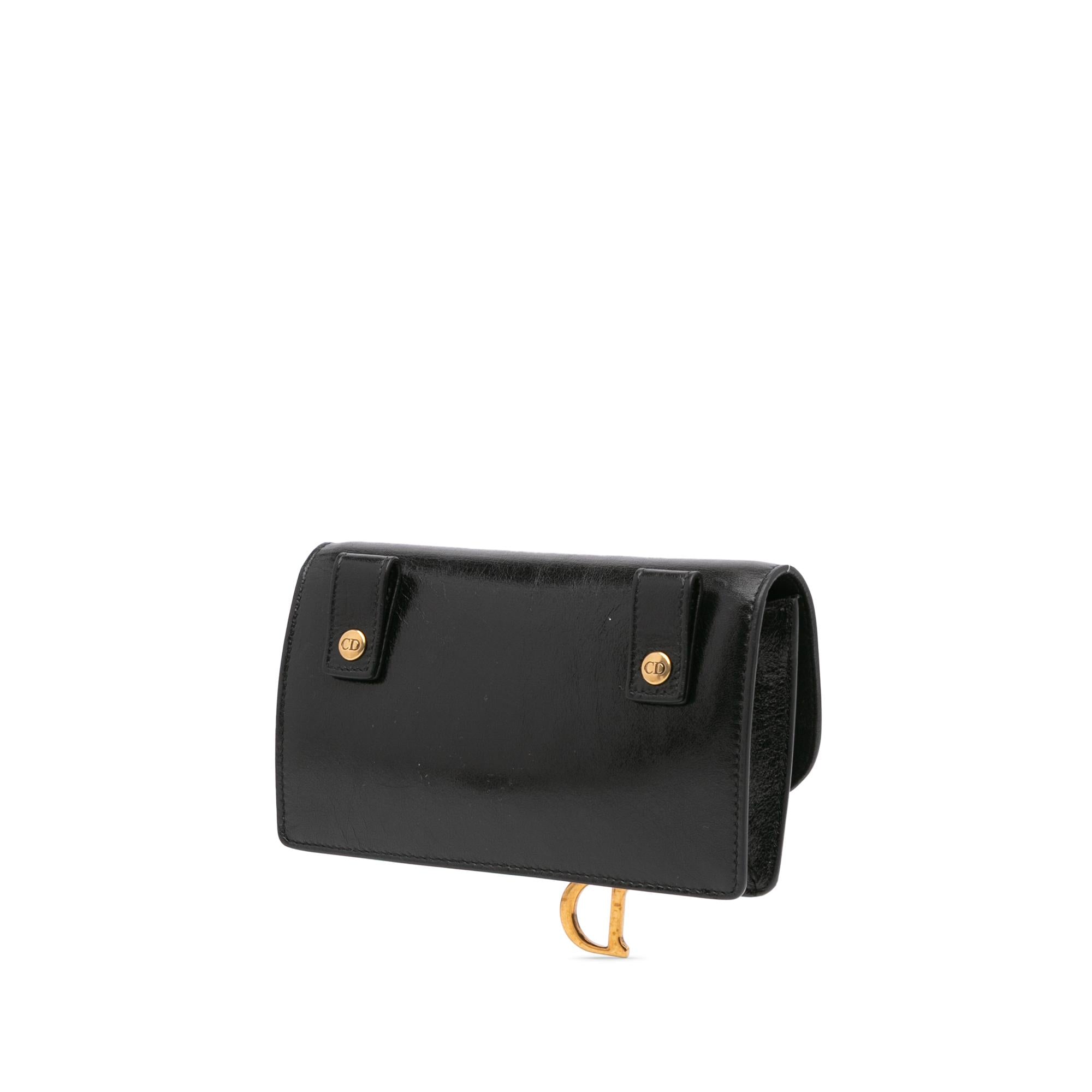 Dior Leather Saddle Belt Pouch