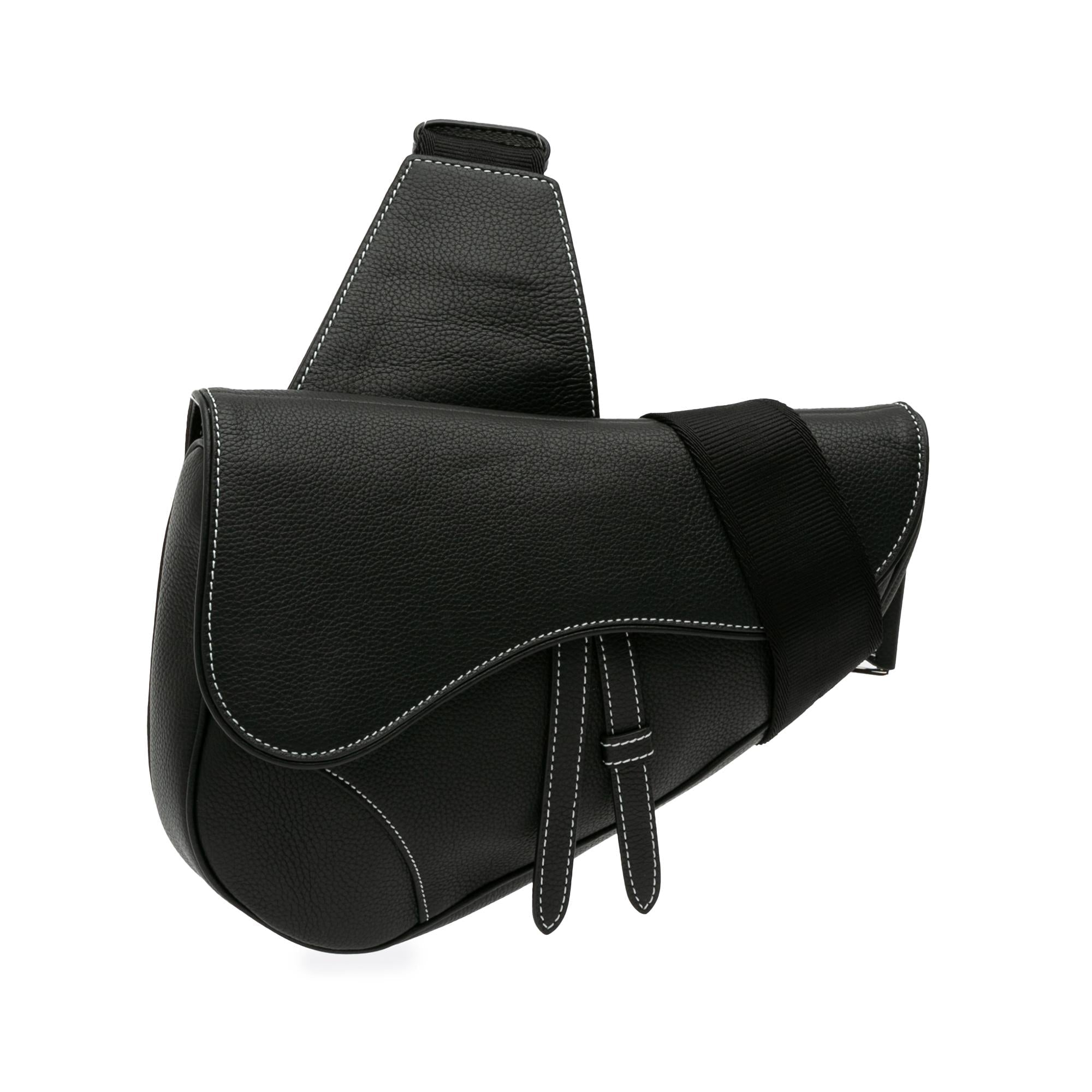 Dior Leather Saddle Crossbody Bag (SHG-572Tzn)