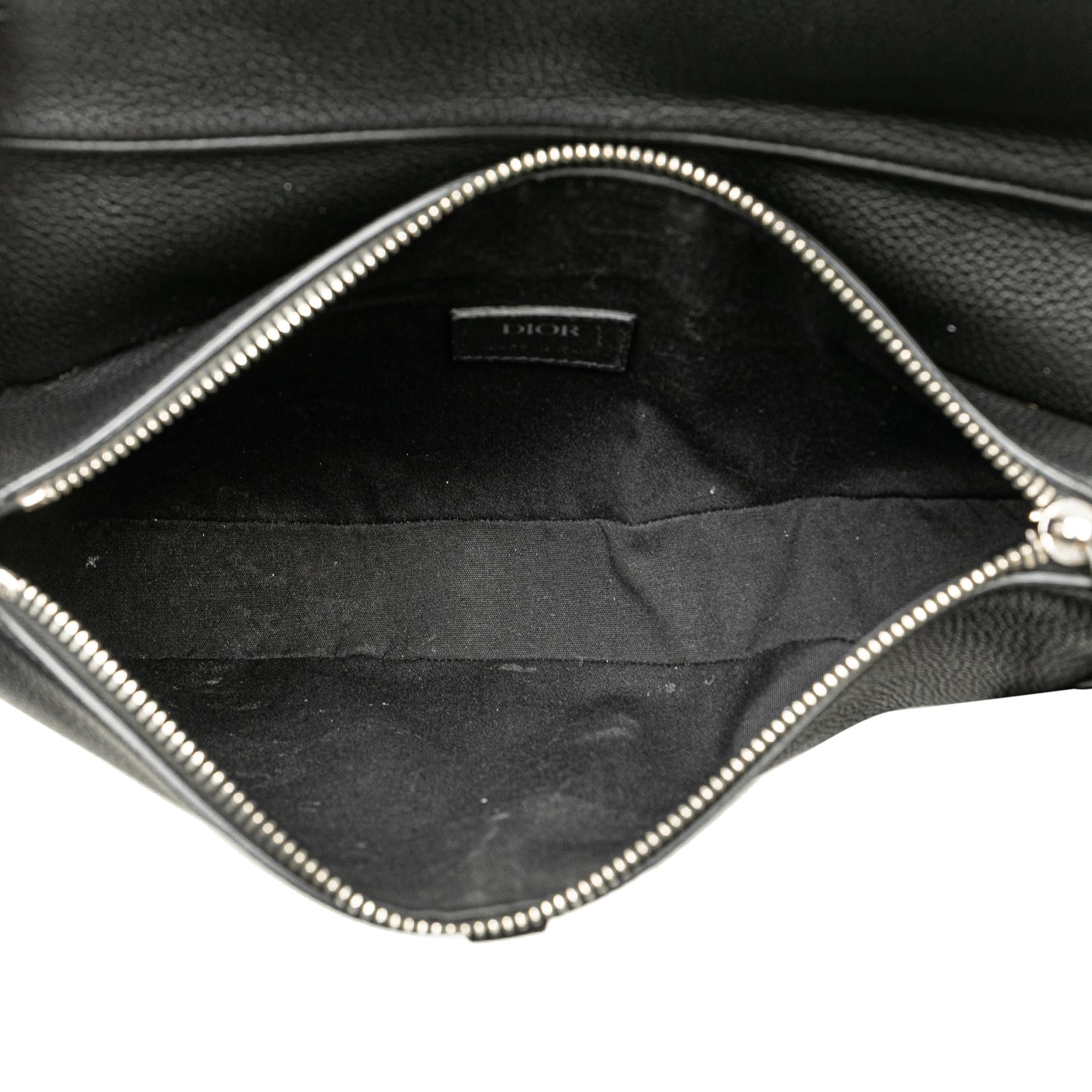 Dior Leather Saddle Crossbody