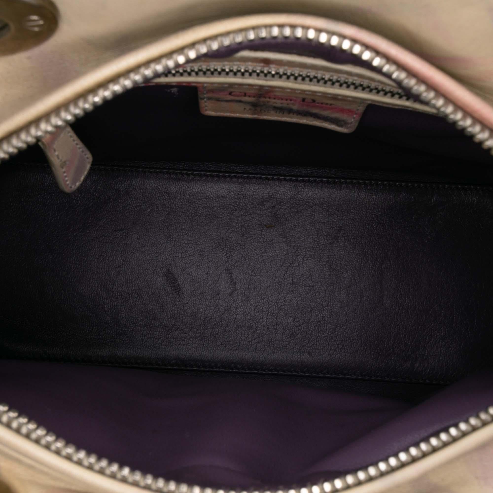 Dior Limited Edition Medium Lambskin Cannage Lady Dior