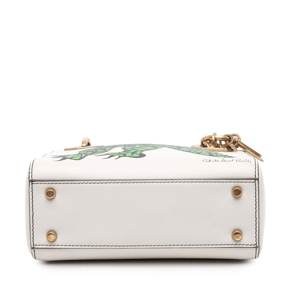 Dior Limited Edition Niki De Saint Phalle Mini Calfskin Dragon Lady Dior