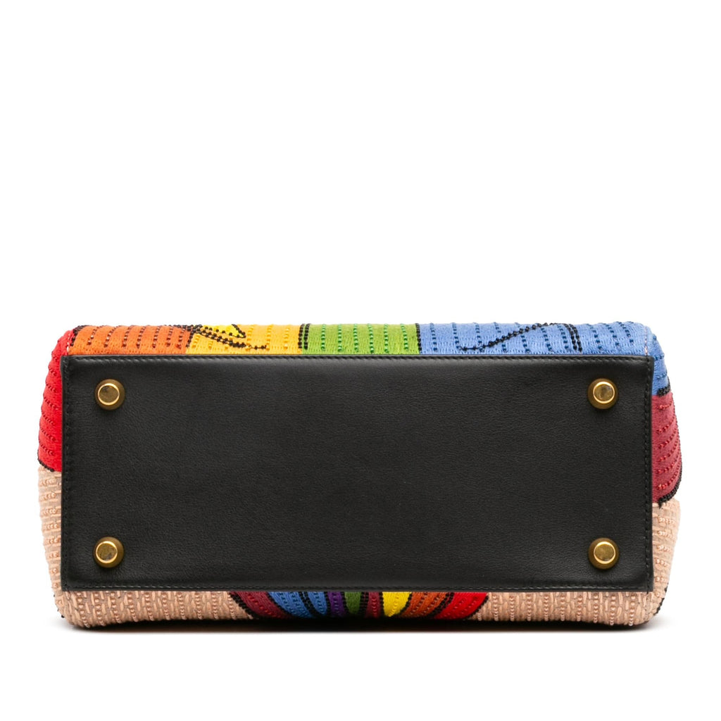 Dior Medium Calfskin Beaded and Embroidered Tarot Judgment Lady Dior