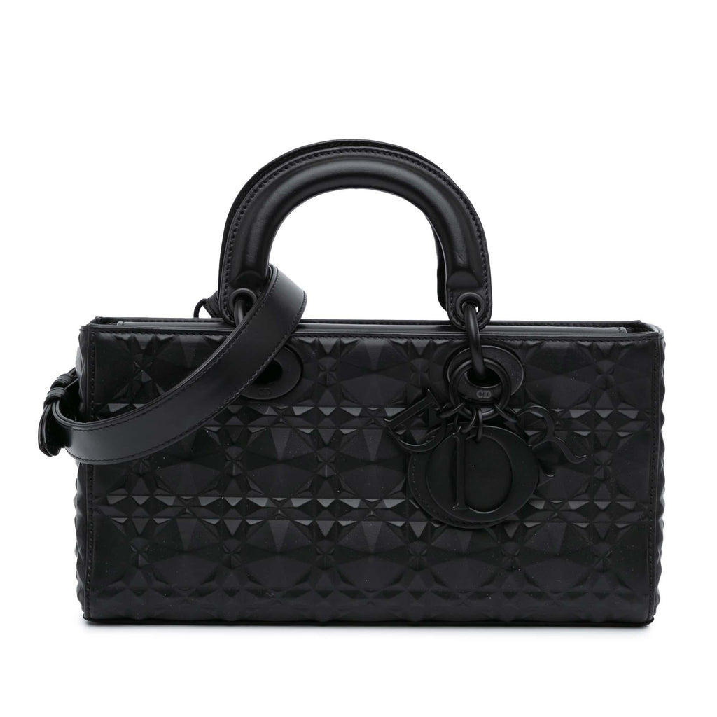Dior Medium Calfskin Cannage Diamond Lady D Joy (SHG-0FjalQ)