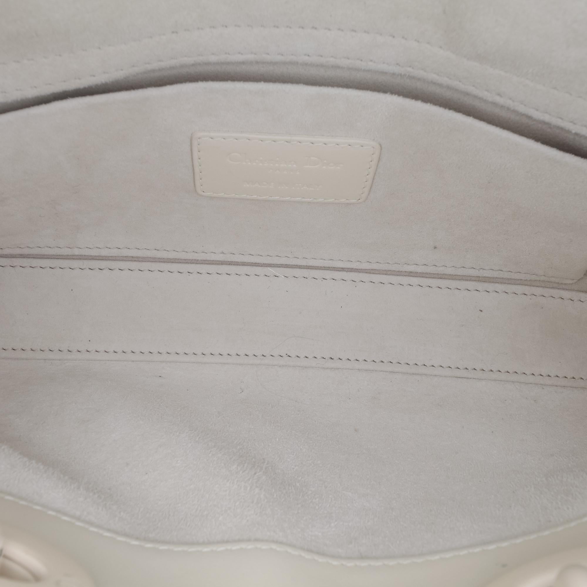 Dior Medium Calfskin Cannage Diamond Lady D Joy