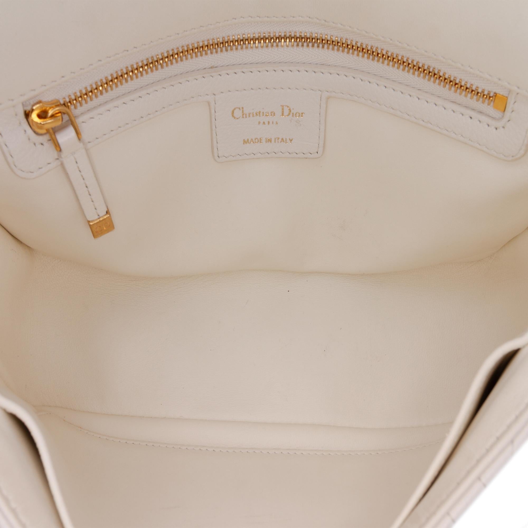 Dior Medium Calfskin Cannage Supple Caro Bag