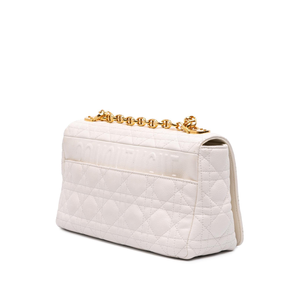 Dior Medium Calfskin Cannage Supple Caro Bag