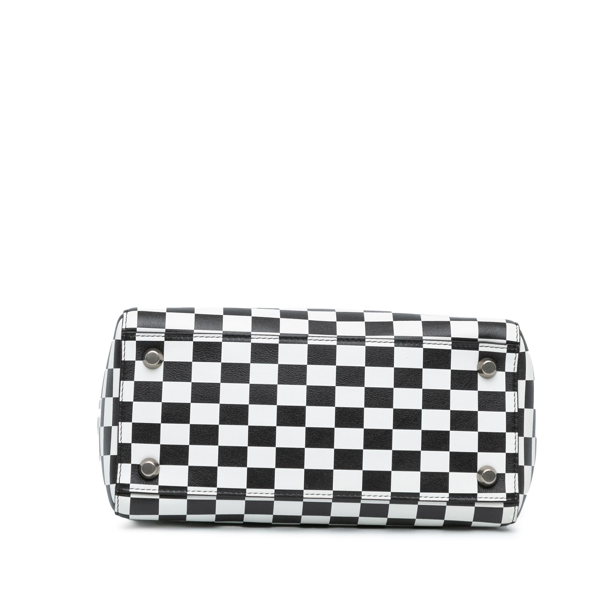 Dior Medium Calfskin Checkered Lady Dior