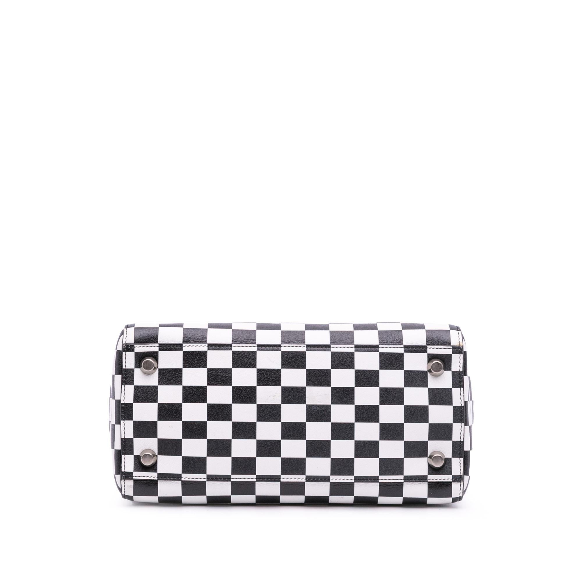 Dior Medium Calfskin Checkered Lady Dior