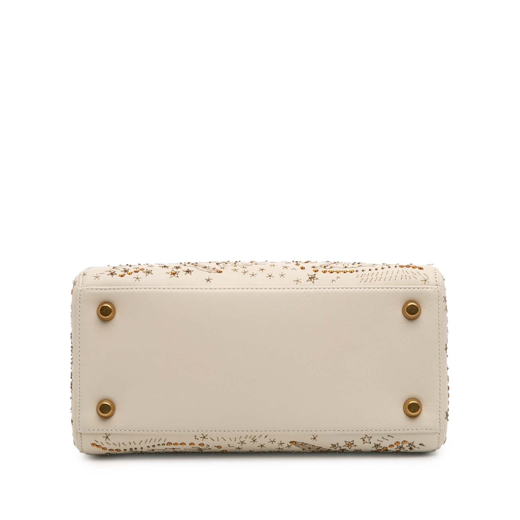 Dior Medium Calfskin Embroidered Astrology Lady Dior