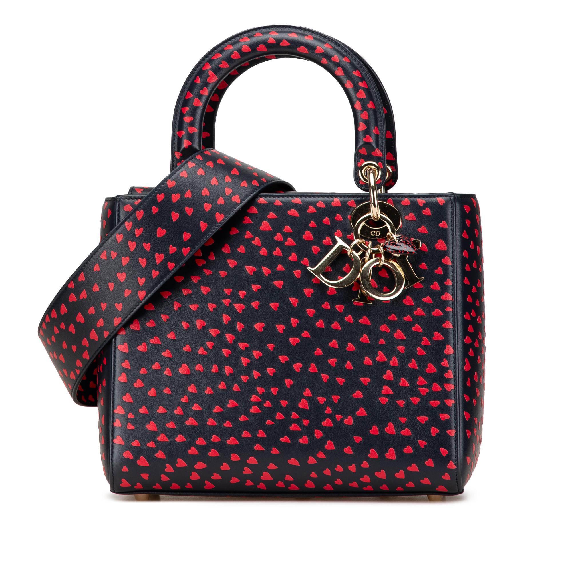 Dior Medium Calfskin I Love Paris Lady Dior