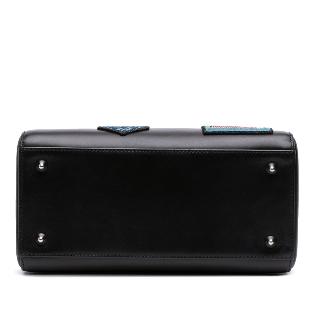 Dior Medium Calfskin Patch Embellished Lady Dior