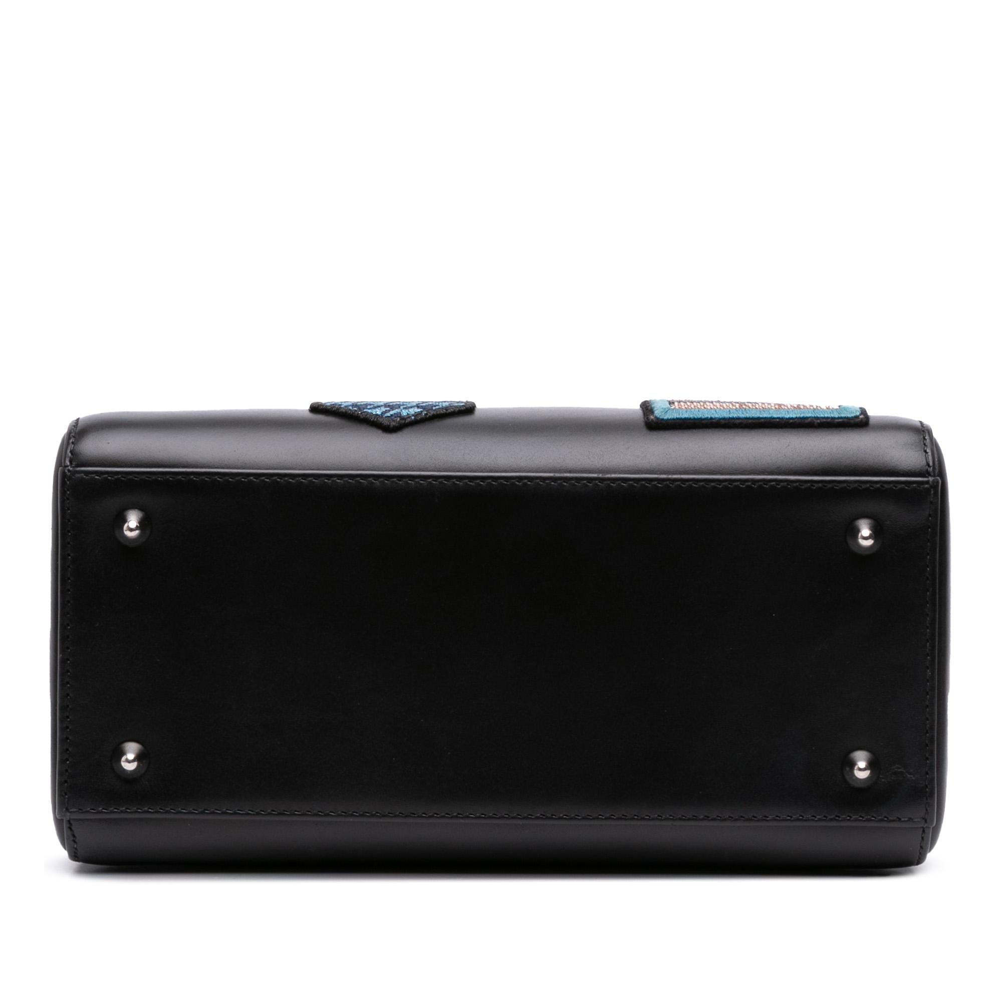 Dior Medium Calfskin Patch Embellished Lady Dior