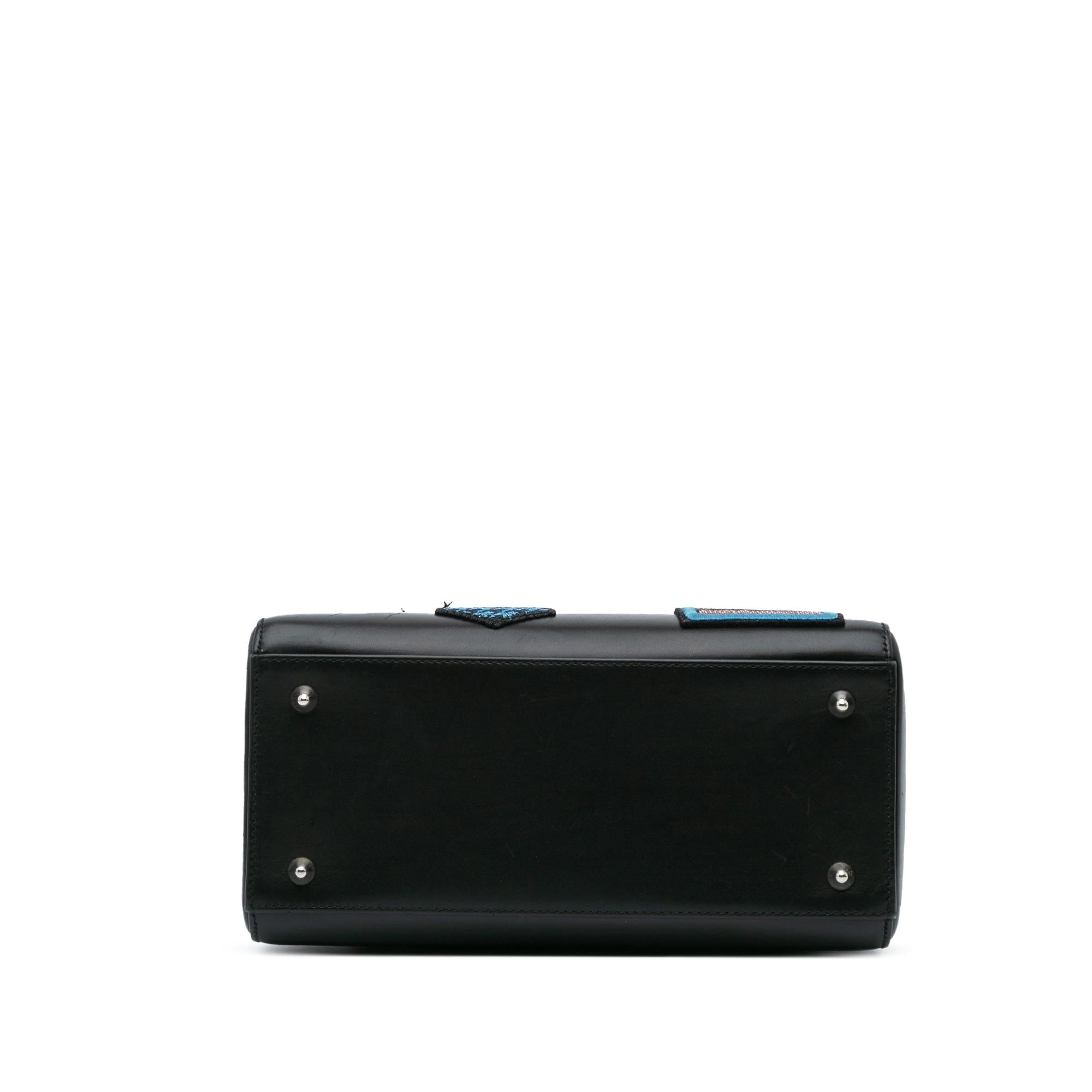 Dior Medium Calfskin Patch Embellished Lady Dior
