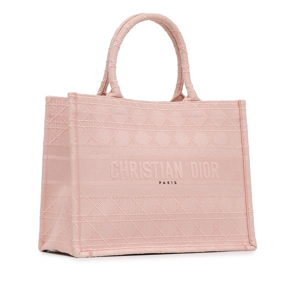 Dior Medium Cannage Embroidered Book Tote (SHG-ndQLhS)