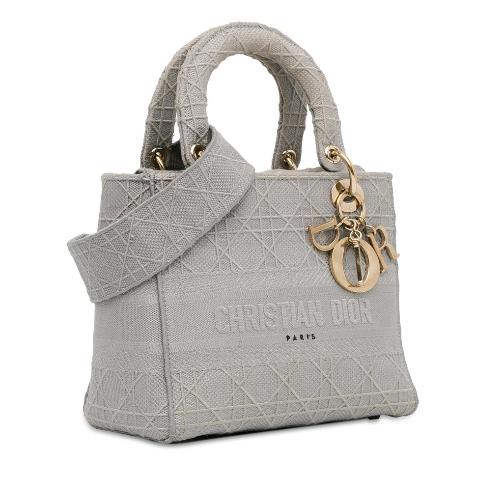 Dior Medium Cannage Lady D-Lite (SHG-VOobNy)