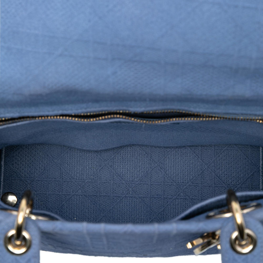 Dior Medium Canvas Cannage Lady D Lite
